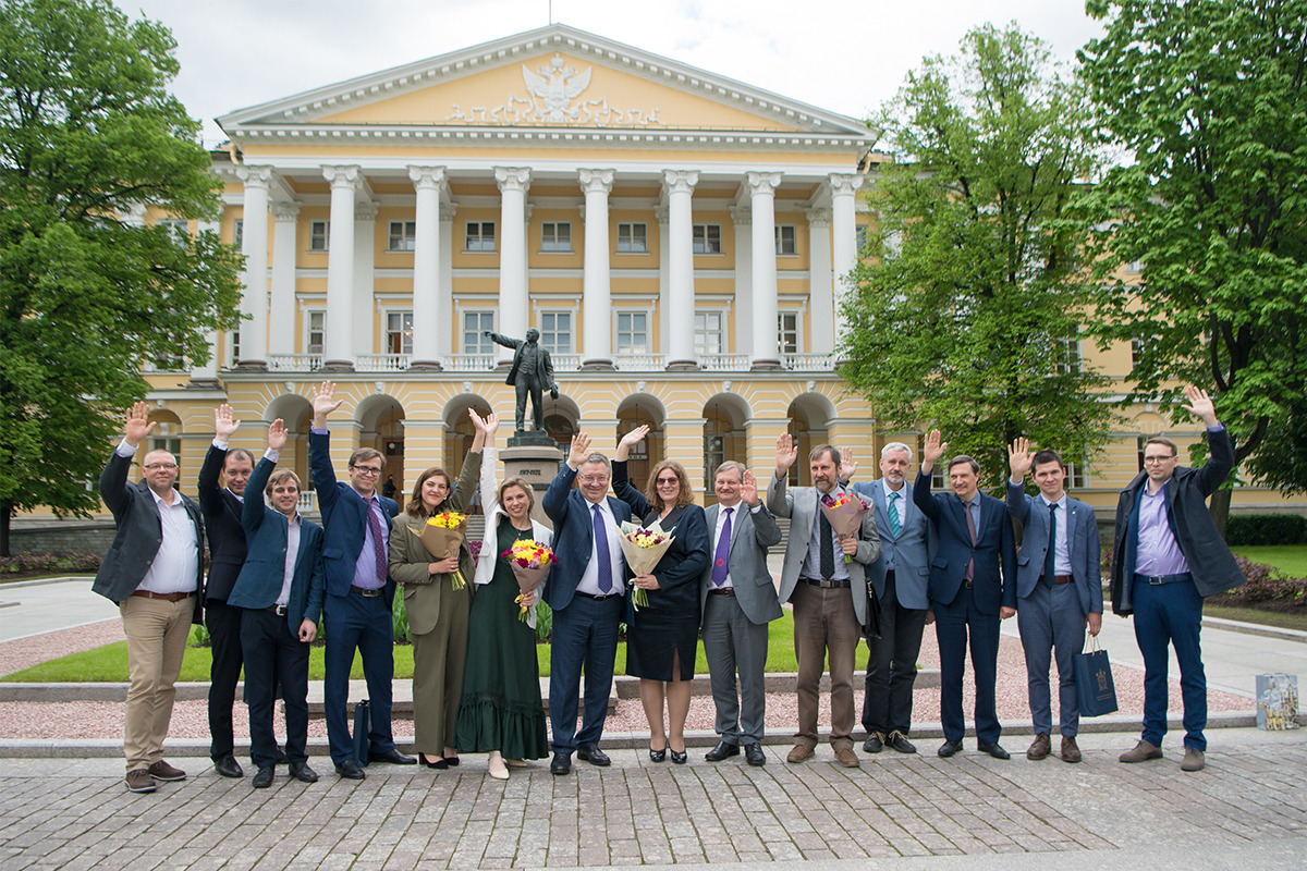 Los politécnicos recibieron premios del gobierno de San Petersburgo