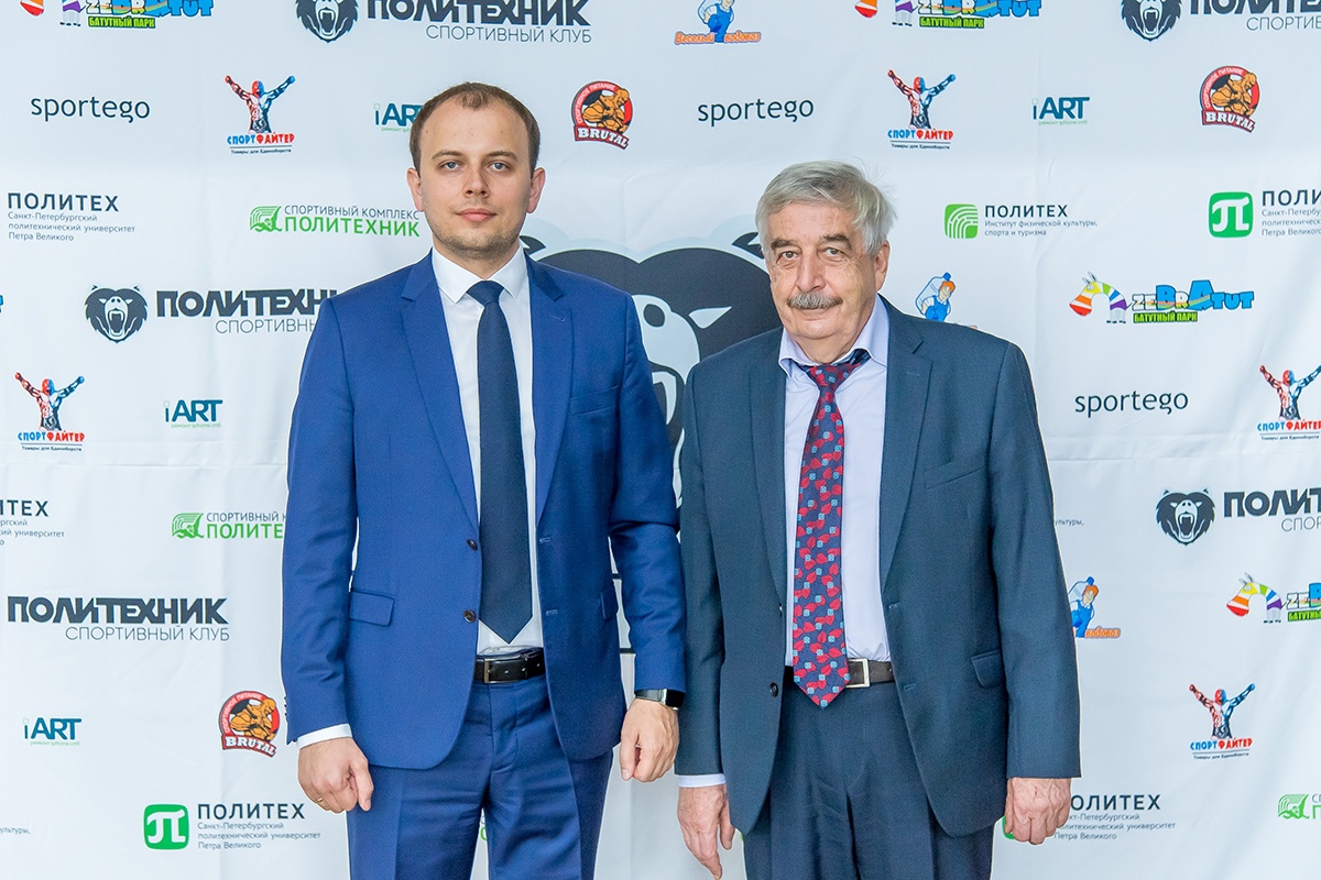 Andrei HORT y Vladimir GLUKHOV en la ceremonia de apertura